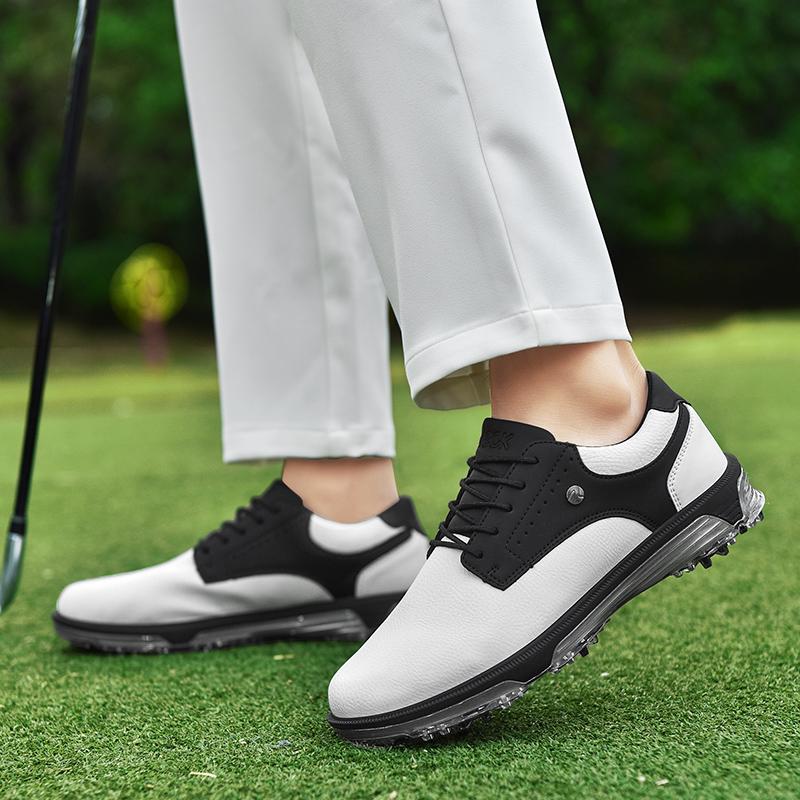 Golfové boty velké velikosti 40-47 Pánské Vodotěsné Golfové tenisky Muži Outdoorová golfová obuv Chůze Sportovní Caddy Shoe Prodyšná Chůze
