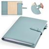 Wasenn A5 Notebook Cover, Leather Planner Cover, Holds 2 Books, Compatible with Thick Diaries, Spiral Notebooks, A5 Size, College Notebook, Book Cover