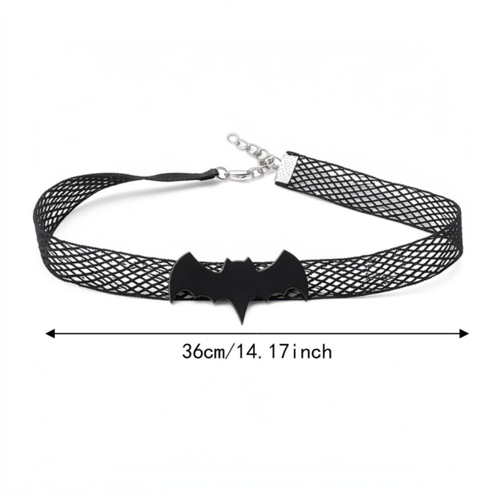 Reticular Halloween Dark Choker Collarbone Chain Pendant Chain Neck Accessories