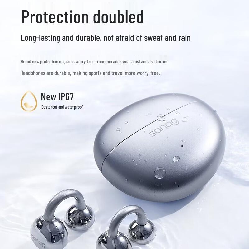 SANAG S7S Ultra Open-Ear Clip Bluetooth Earbuds