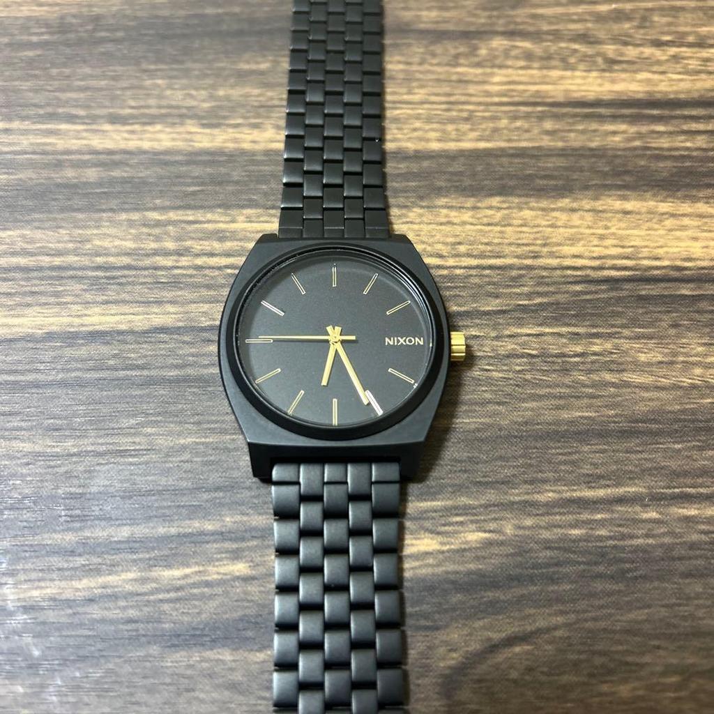 Used NIXON Analog Watch Black