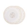Jingdezhen Ceramic 8-inch Sun Island Deep Dinner Plates (2-Pack)