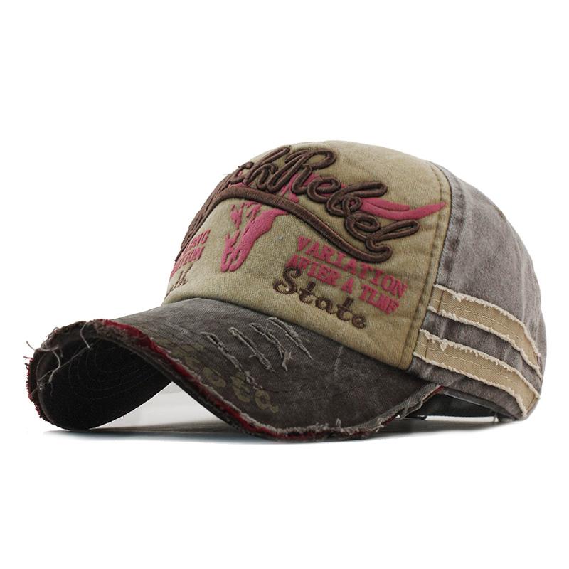 2023 News Fashion Outdoor Sports Cotton Baseball Cap Retro Embroidery Men's Cap Hip Hop Rebound Caps Snapback Hats