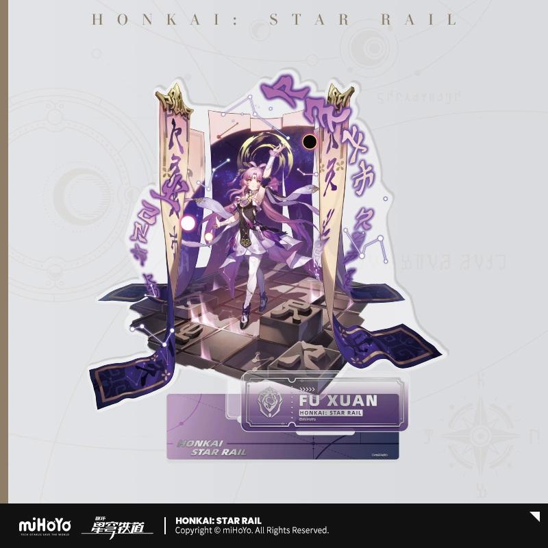 Sunsyea Honkai Star Rail Official Merch miHoYo Original Authentic The Preservation Path Acrylic Stand Keychain Badge Aventurine