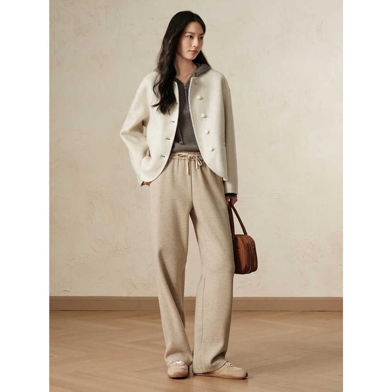 JOOZE ANNACOU Women's Double-Faced Wool Short Coat