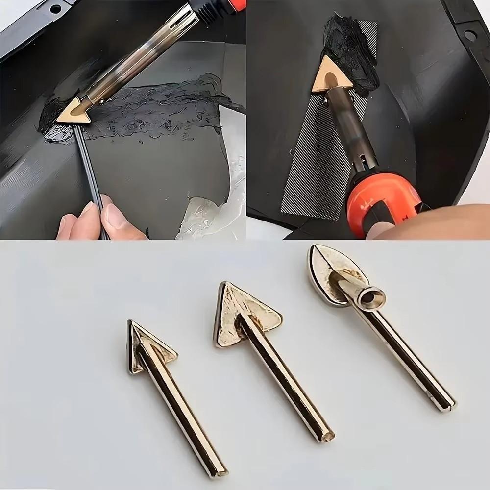 Vehicle Body Repair Soldering Iron Tip Triangular Head Plastic Welding Tip Plastic Repair Tool