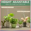 Lâmpada de Mesa Ajustável em Altura de Alto Brilho para Cultivo de Plantas LED com Temporizador Automático Lâmpada de Espectro Completo para Plantas de Interior