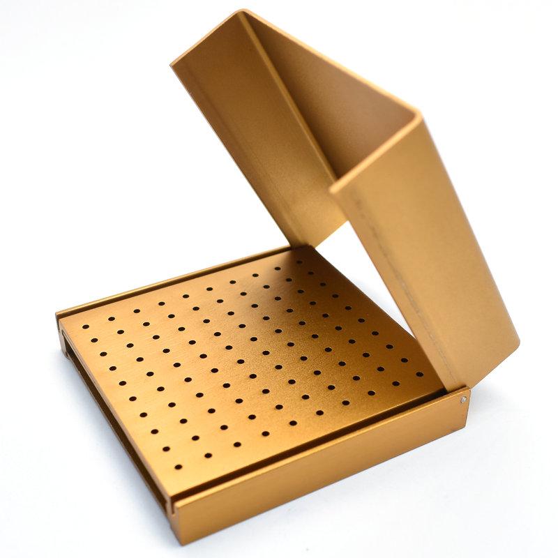 Zahnärztlicher 100-Löcher-Halter Reinigungsständer Autoklav-Sterilisator Für Dental-FG-Bohrer mit hoher Drehzahl