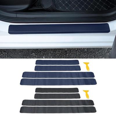 Bumper Strip For Car Universal Rear Door Guard Bumper Protector For Automobile Carbon Fiber Bumper Guard Anti Scratch