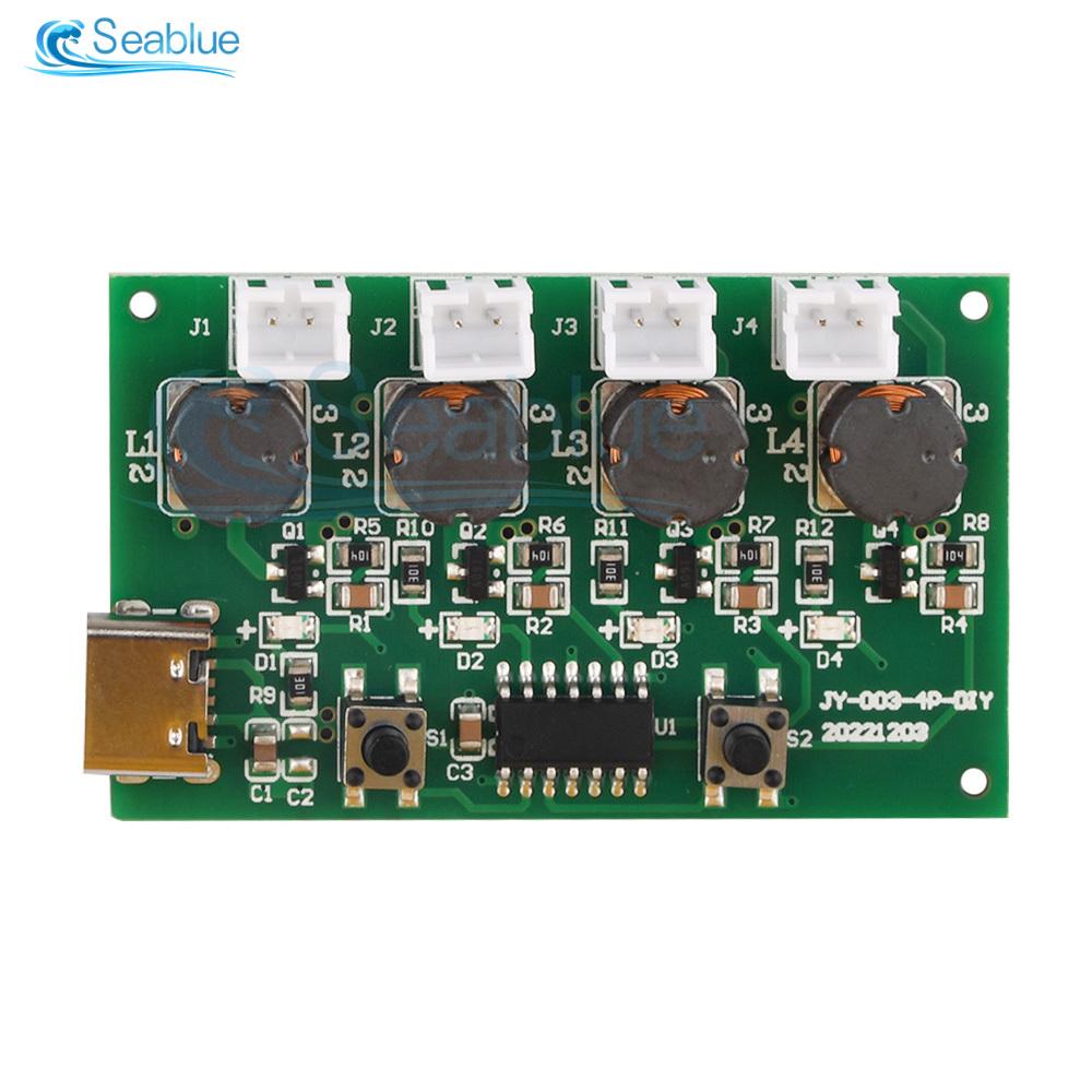 Mini Atomization Disc 5V Module Type-C USB Humidifier Atomization Plate Circuit Board Atomization Module for Home Family