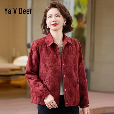 Deer Fashion Mom's Autumn Loose Shirt Jacket