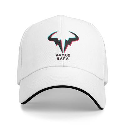 Rafael Nadal RN Rafa Casual Baseball Cap Summer  Wholesale Hunting Camping Snapback Cap UnisexTeens Trendy Baseball Caps