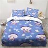 Cartoon Anime Genshin Impact Game Bedding Set for Bedroom Bedspreads for Bed Linen Comefortable Duvet Cover Quilt and Pillowcase
