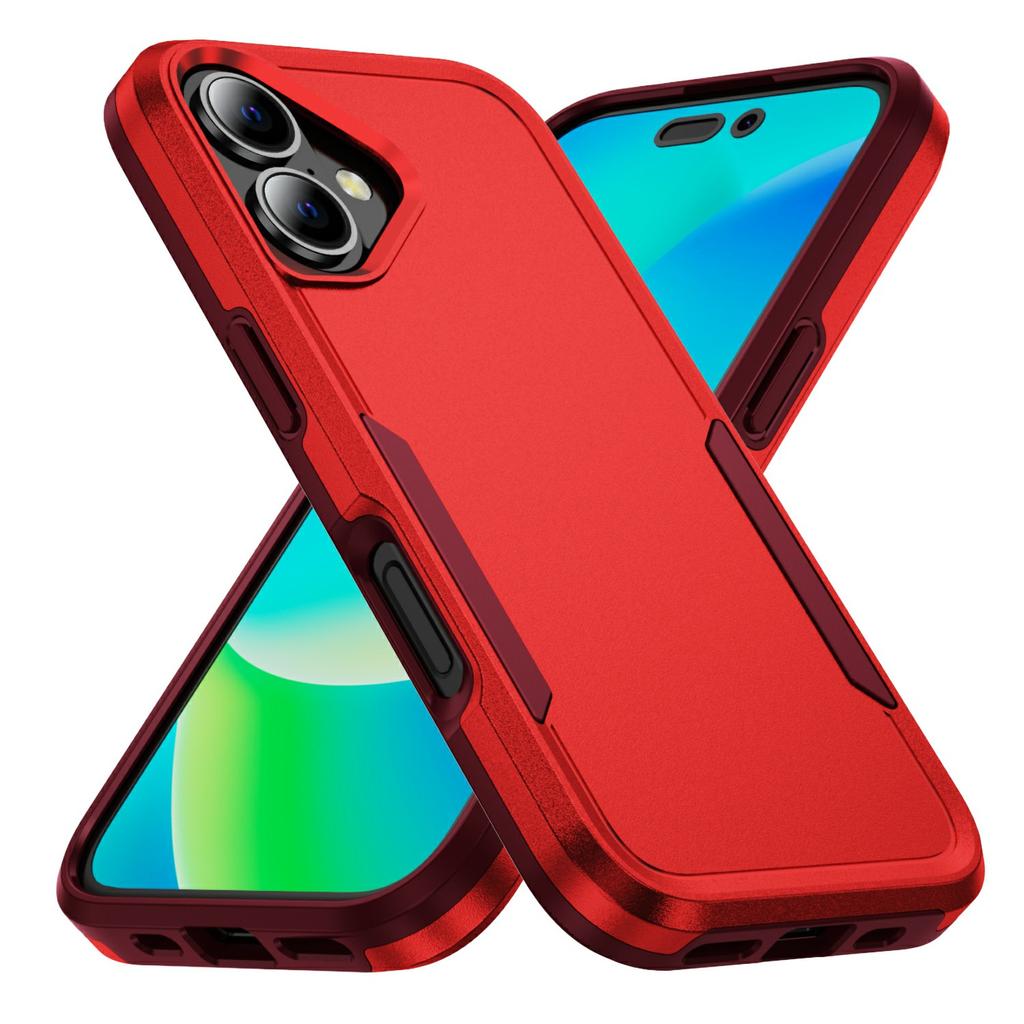 For iPhone 17 Case PC + TPU Military Grade Drop Protective Phone Cover