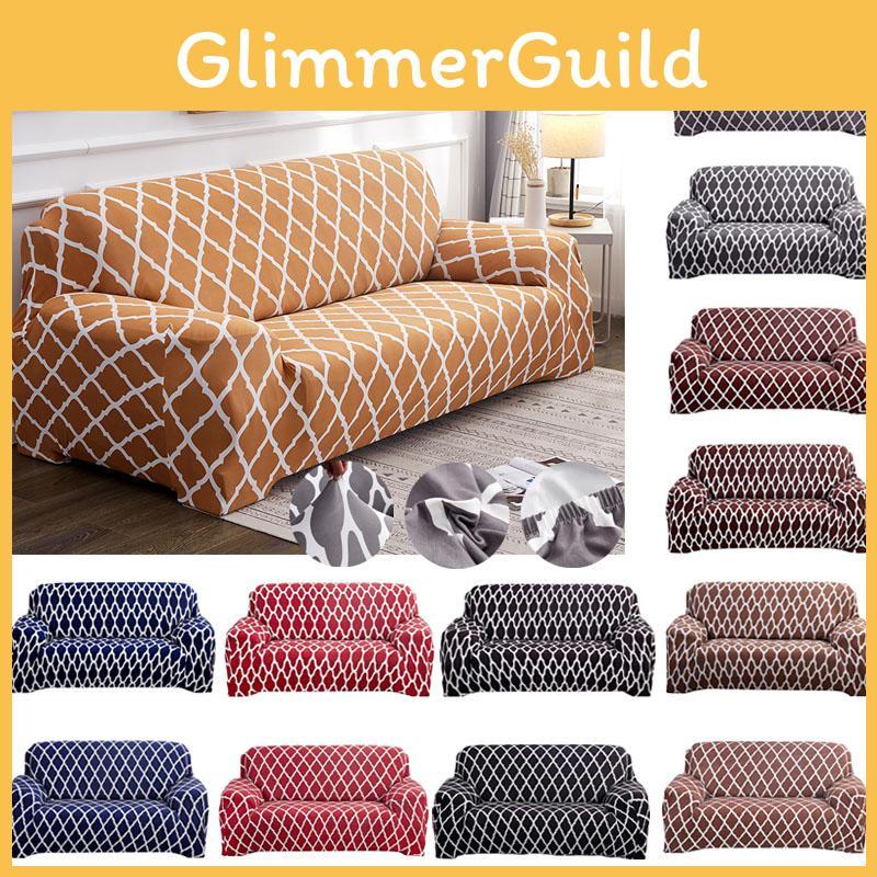 Soft And Durable Stretch Sofa Slipcover In Solid Colors For Stylish Living Rooms