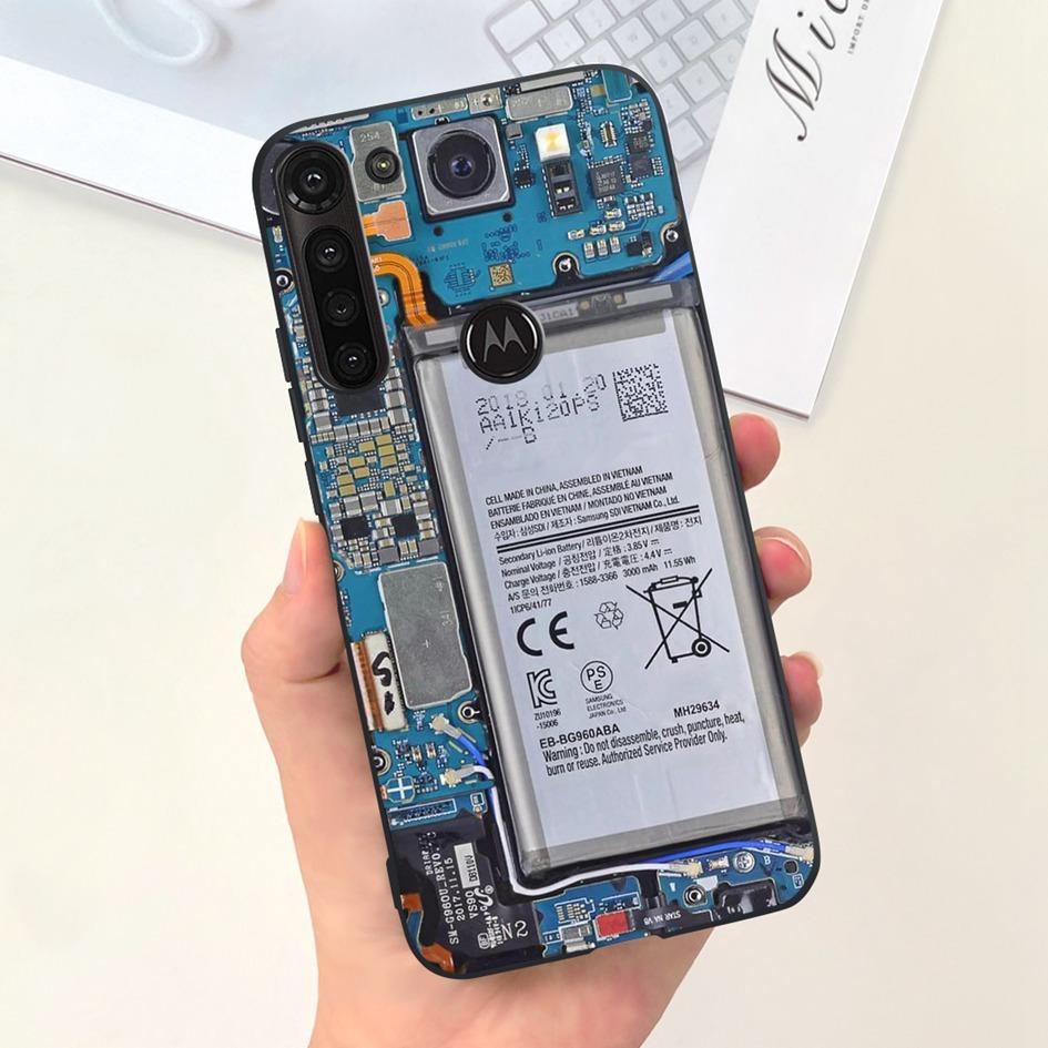 For Motorola Moto G8 Power Case XT2041-1 XT2041-3 Cover Fashion Marble Flower Soft Slim Phone Funda For Moto G 8 G8 Power Bumper