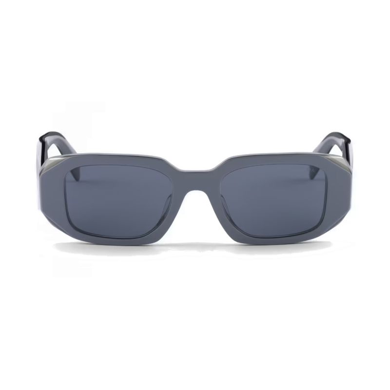 Prada Side Leg Letter Logo Irregular Shape Sunglasses Women sunglasses Gray SPR17W_E11N_FE09T_C_A051