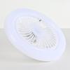 Smart LED Ceiling Fan Light with Remote Control for Living Room, Kitchen, Bedroom and Tea Table. Features E27 Screw Mouth and Three Color Options.