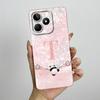 For Realme Note 50 Case RMX3834 Cover Cute Panda Letters Full Coverage Liquid Silicone Phone Case For Realme Note50 Coque Fundas