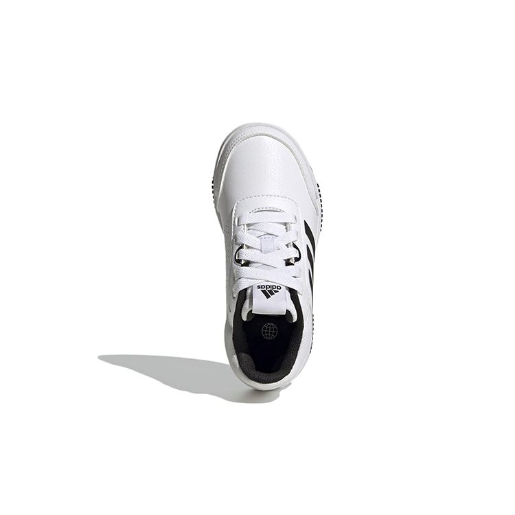Adidas Neo Tensaur Sport Training Lace Casual Durable Low Top Kids Skate Shoes Kids Sneakers White Black GW6422