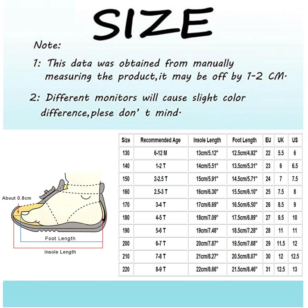 Children's Cartoon Cute  Boys And Girls' Non Slip Soft Sole Slippers (The Shoe Buckle Is Delivered Randomly)