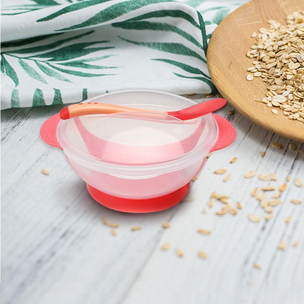Safety Baby Suction Cup Bowl Soft Eating Food Bowl Simple Baby Feeding Bowl  Baby Products