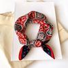 New 100% Natural Real Silk Scarf Fashion Women Summer Beach Small 53*53cm Neck Scarves Shawl Bandana Hijab Pashmina Poncho 2026