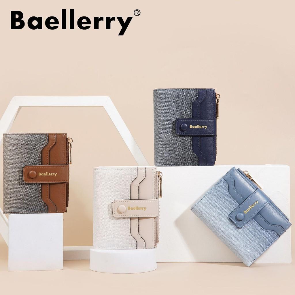Baellerry Ladies Coin Purse With Multiple Card Slots Fashionable Pu Material For Daily Use