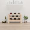 VidaXL Wine Rack 61.5x30x42 Cm Solid Pine Wood 822561