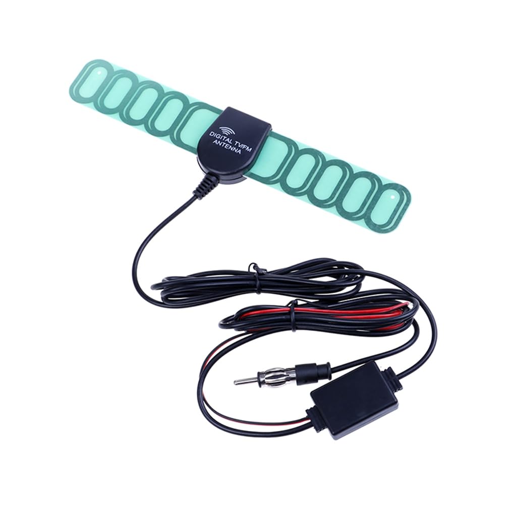 Avrpqiwy Car AM FM TV Radio Digital Antenna Antenna Signal AMP Amplifier Booster