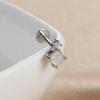 Sterling Silver Opal Threaded Cartilage Stud Earrings