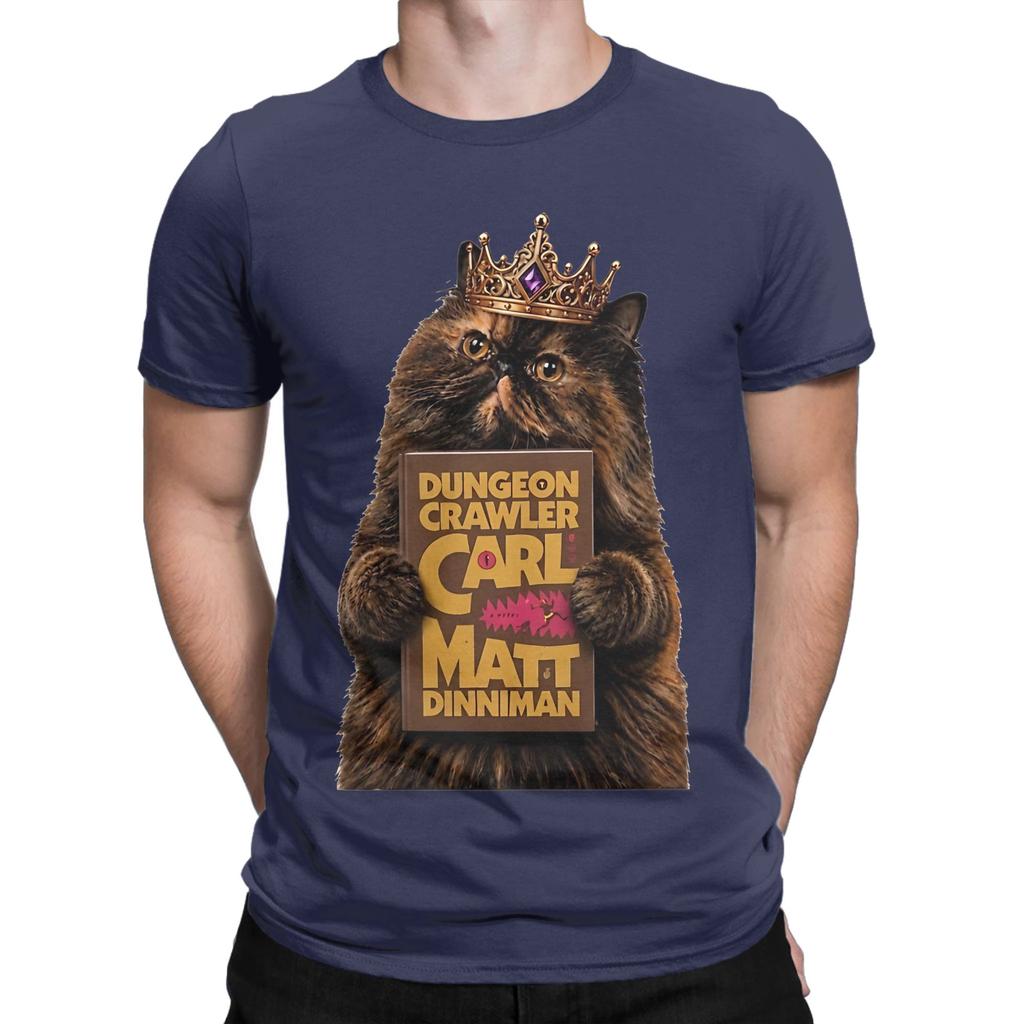 Dungeon Crawler Carl Art Poster Novelty 100 Cotton Tshirt Dungeon Crawler Carl Tees Tops For Unisex