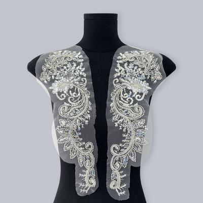 Specially For European And American Beaded Sequined Collar Placket Front Collar Bridal Dress Wedding Decoration Accessories