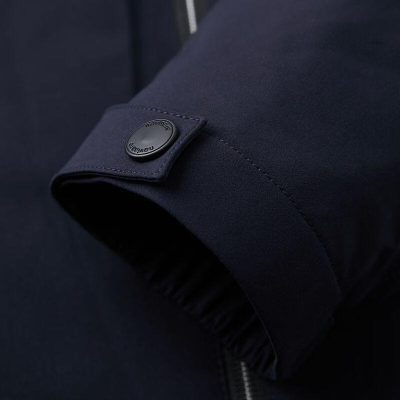 Navigare Men's Detachable Hood Short Cotton Jacket