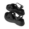 Platform Sandals  Summer New High-end Sports Black Casual  Muffin Shoes