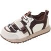 Chaussures poupée tête large moche mignonnes respirantes en maille de cuir pour femmes automne légères semelles souples baskets pain chaussures décontractées