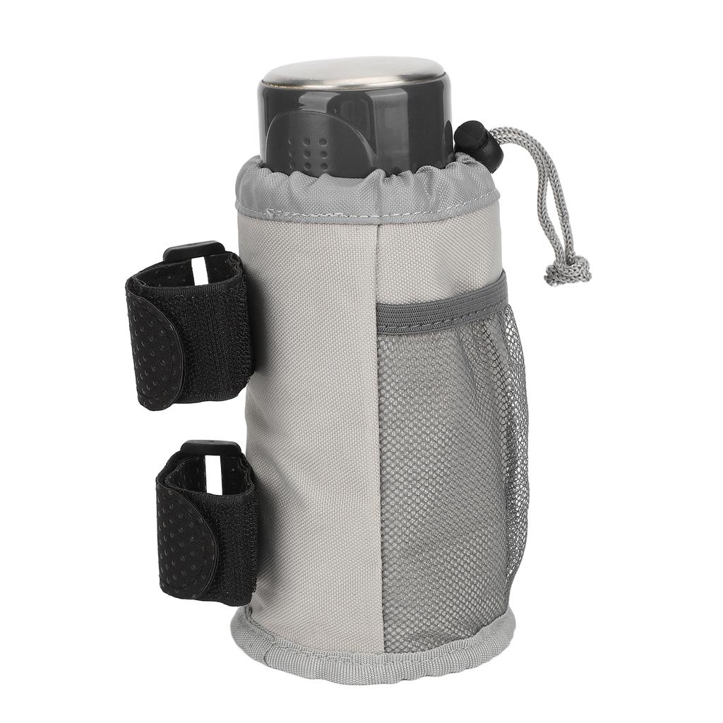 Bike Bottle Holder Adjustable for 12 To 32oz Bottle Durable Oxford Fabric Wheelchair Cup Holder for