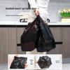 Large Black Portable Thick Garbage Bags for Kitchen and Office Use