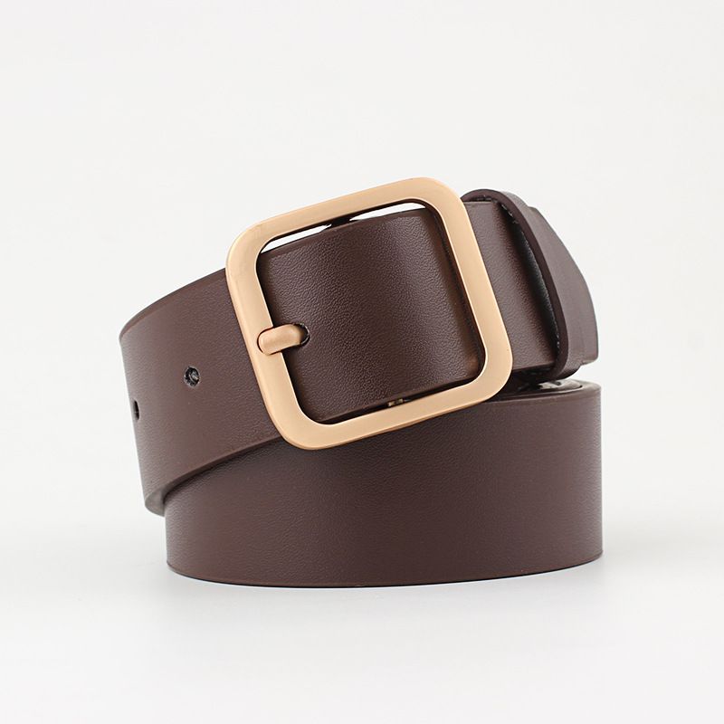 Stylish 2024 Autumn Winter Womens Alloy Buckle Belt For Slimming With Versatile Design