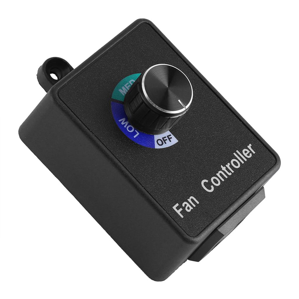 3A Aktiv Kanalfläkt Variabel Hastighetsrattregulator för Inline Hydroponics Fläktar