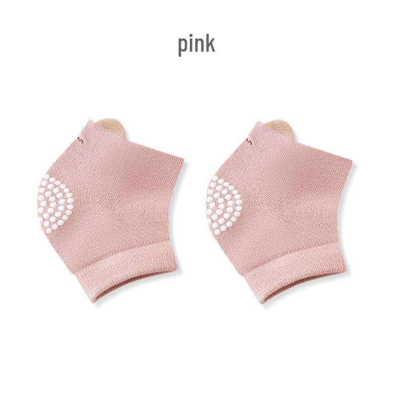 2026 Autumn Infant Anti-Fall Non-Slip Knee Pads, Pure Cotton, Cartoon Animal Design for Ages 0-3