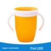 Leak-Proof 360° Toddler Sippy Cup with Handles - Anti-Choke, Drop-Resistant, Lightweight Design