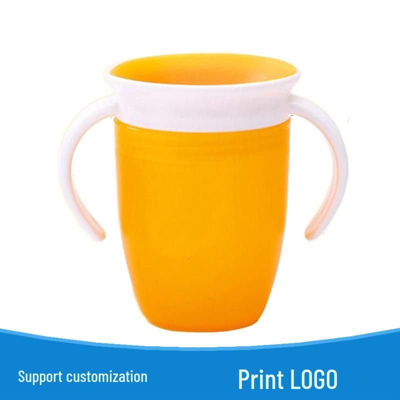 Leak-Proof 360° Toddler Sippy Cup with Handles - Anti-Choke, Drop-Resistant, Lightweight Design
