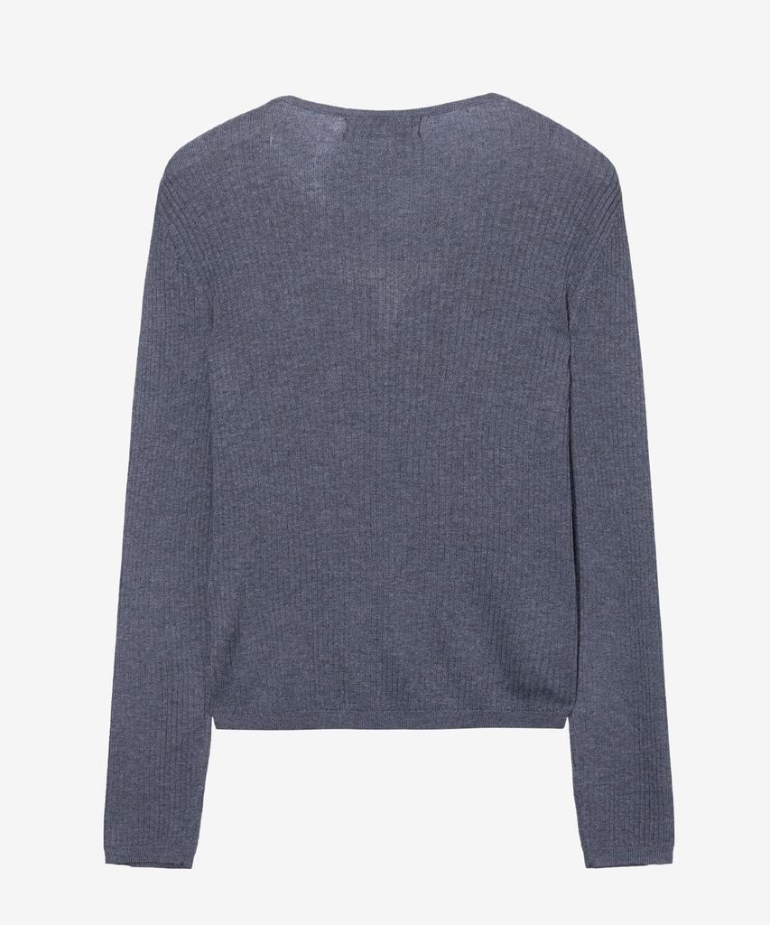 MIND BRIDGE WOMEN [W] Layered Button Regular Fit Knit - 3 Colors