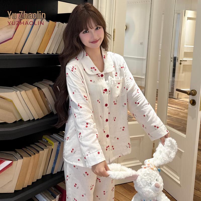 YUZHAOLIN Women's Cute Long Sleeve Pajama Set
