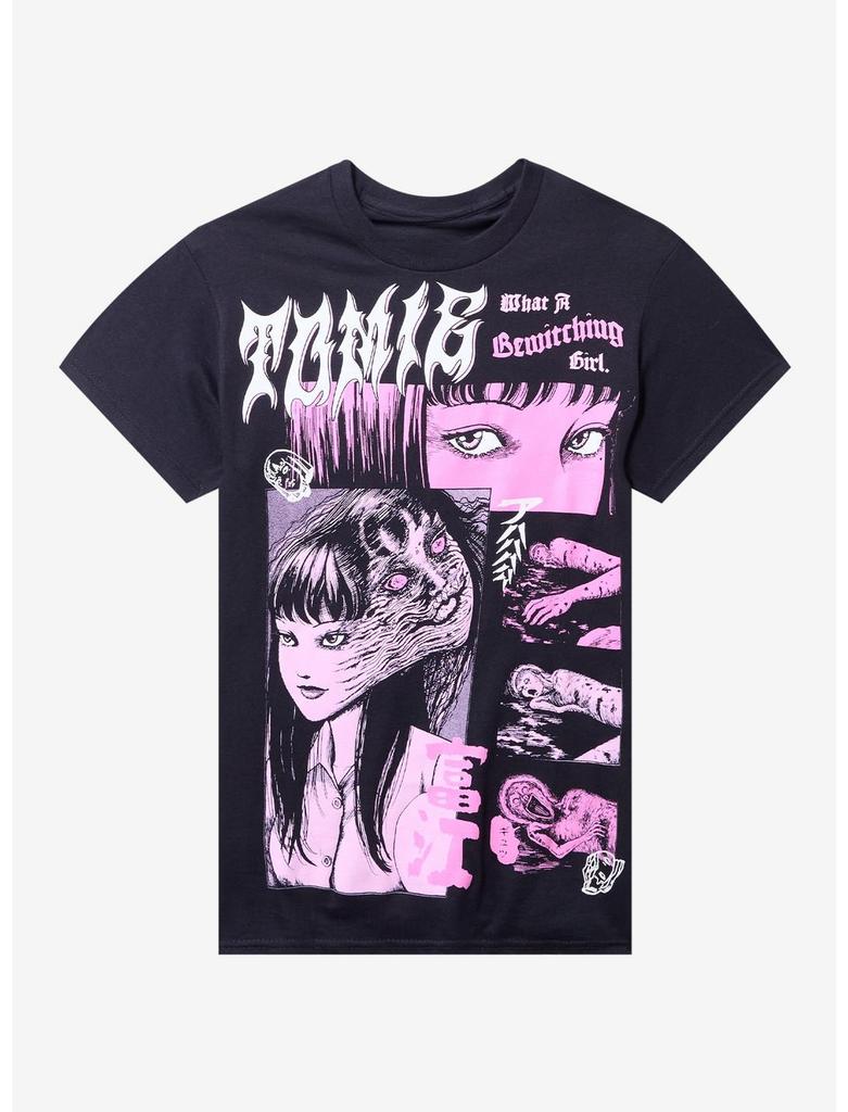 Fit Junji Ito Japanese Horror Comics Graphic Cotton Tshirt Unisex Summer Short Sleeve Fashion Brand Luxury Casual Vintage