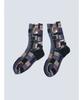 Kokyu Moss Memory Socks - Charcoal Grey [Cq-Ct-25-1-Sd3M-004]