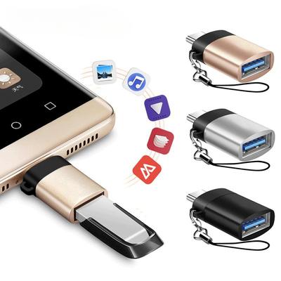 Adaptador Micro USB3.0 OTG Adaptador USB3.0 a Tipo C para Android Sincronización de Datos a Memoria Flash Conector de Ratón