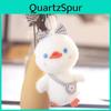 Adorable Duck Plush Keychain Soft Short Plush Stuffed Animal Ornament Bag