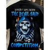 European Sizes Fashion Skull 3D Digital Print Men's Graphic T-Shirt, Comfortable T-Shirt, Short Sleeve Pullover, Men's Summer Outdoor Clothing